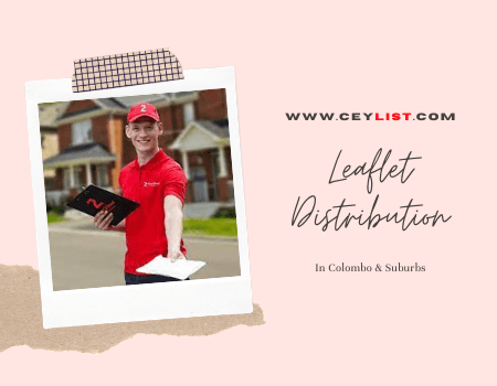 Flyer Distribution in Sri Lanka